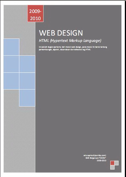 Tutorial Web Design HTML